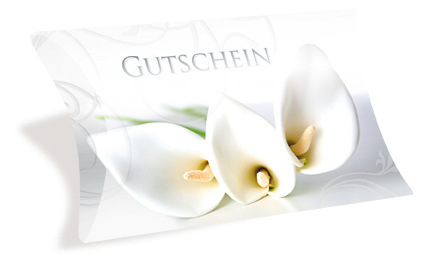 Gutscheinkarte Etui "calla"