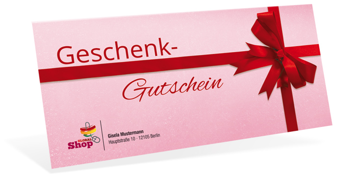 Gutscheinkarte Classic "pink surprise" individuell