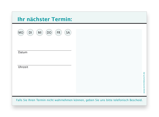 Terminzettel Classic #6 mint - 1203060102