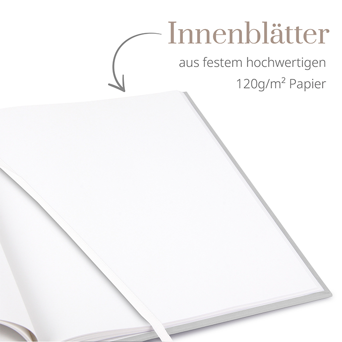 Gästebuch Taufe "Pure Yellow"