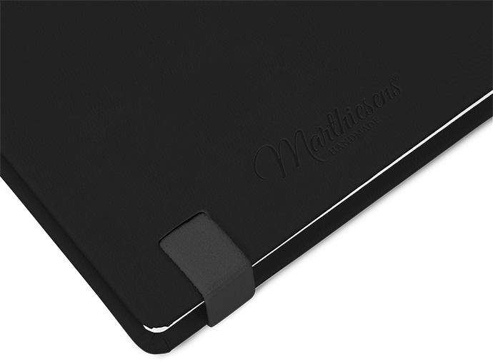 "Smoky Black" - DIN A5 mit deinem Umschlagdesign