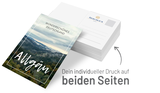 Postkarte A6 im Hochformat - 1243010374