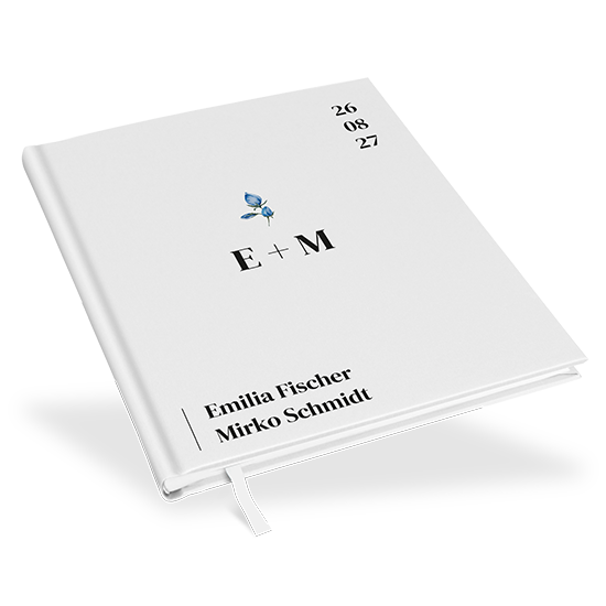 Gästebuch Hochzeit - Minimalistisch "Kreta" - GBH-25001-M-16