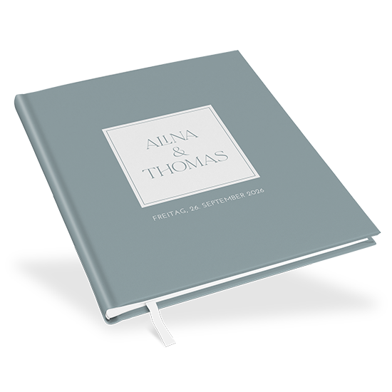 Erinnerungsbuch Hochzeit - Minimalistisch "Nordic Shore" - EBH-25001-M-09