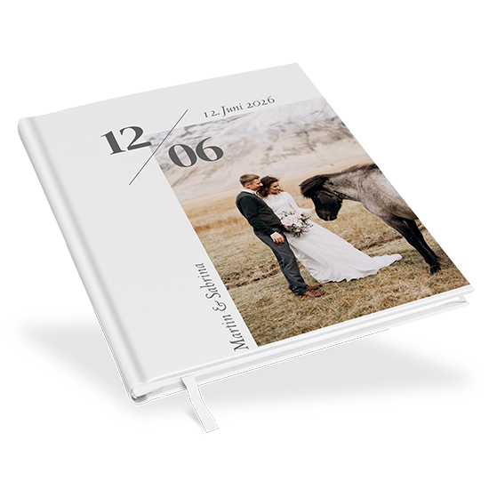 Gästebuch Hochzeit - Minimalistisch "Helsinki" - GBH-25001-M-05
