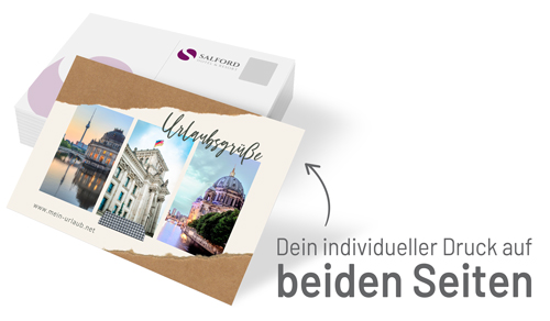 Postkarte A6 im Querformat - 1243010375
