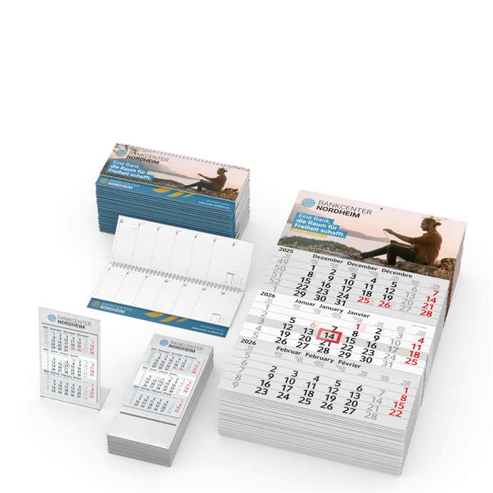 Werbekalender-Set (150-teilig) - 1400010003