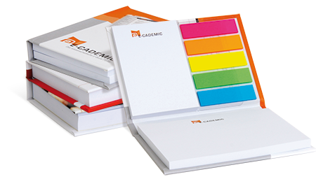 BIZSTIX® Hardcover-Set - Haftnotiz-Set im Hardcover