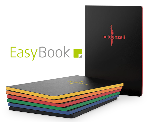EasyBook Notizbücher im Softcoverumschlag