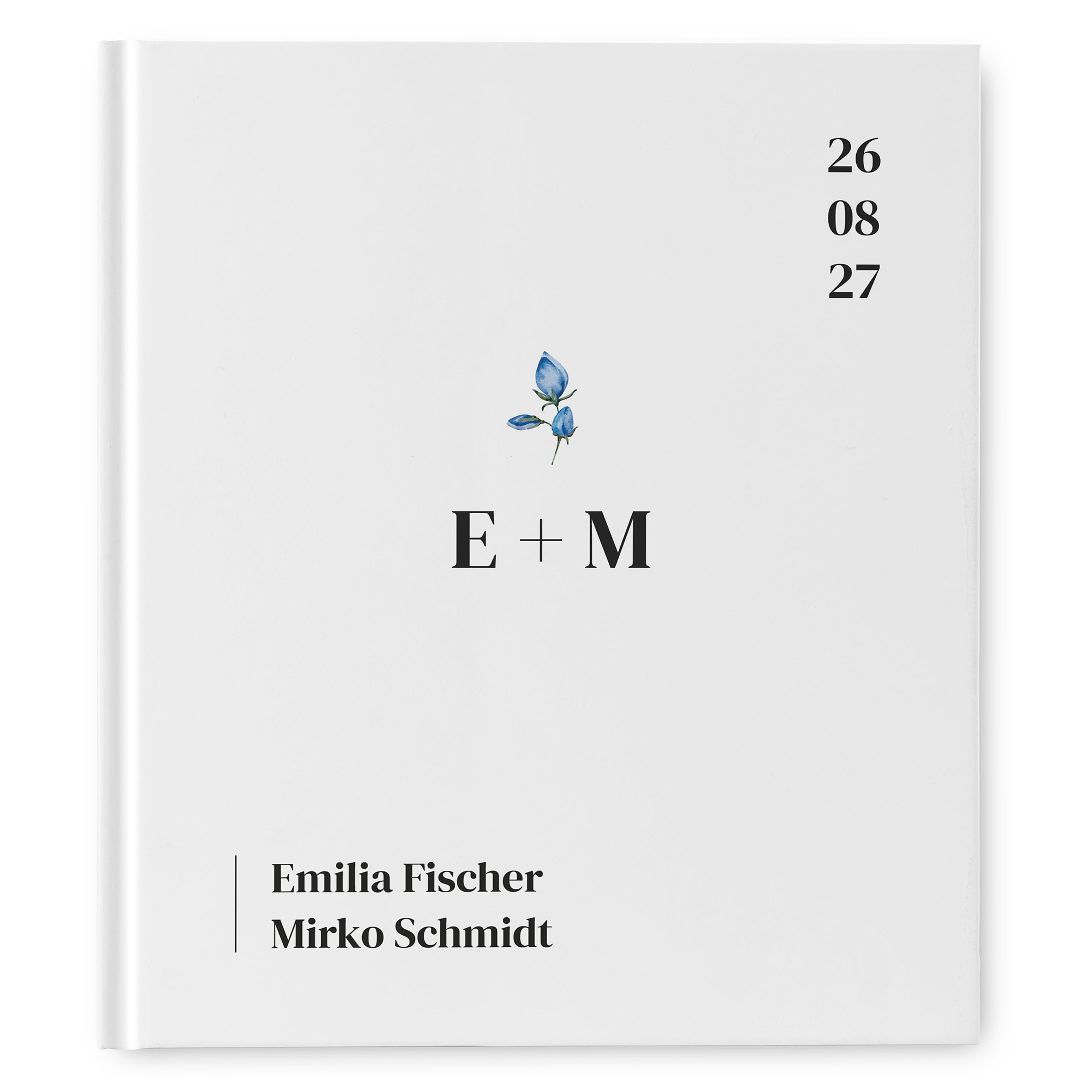 Erinnerungsbuch Hochzeit - Minimalistisch "Kreta"