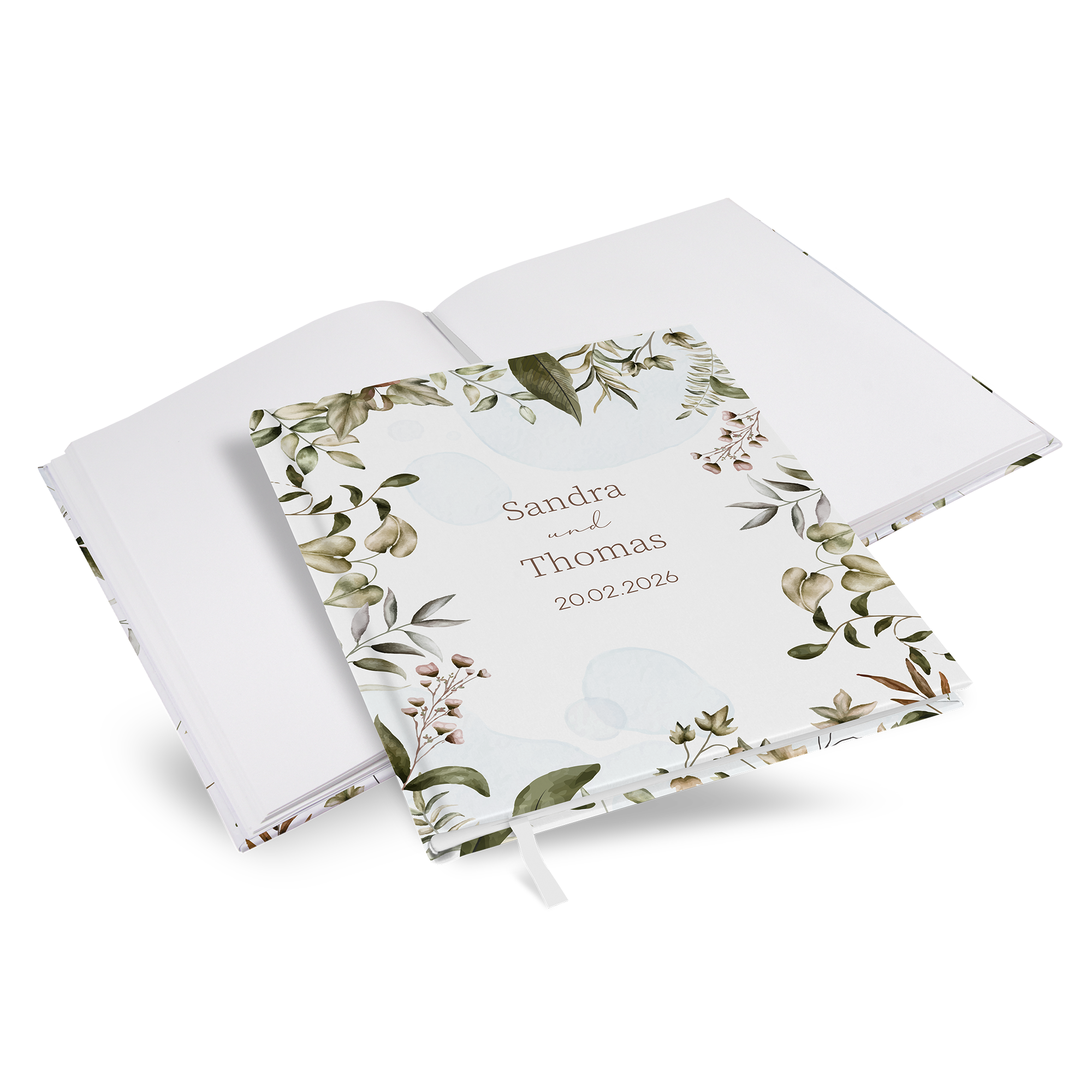 Gästebuch Hochzeit - Boho "nature hold" - GBH-25001-B-07