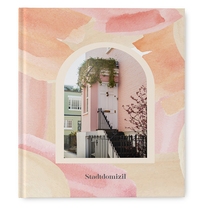 Gästebuch Ferienwohnung - Aquarell "sunset stroke"