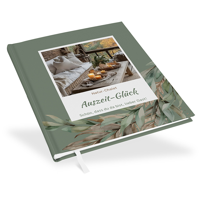 Gästebuch Ferienwohnung - Boho "Rooted Together"