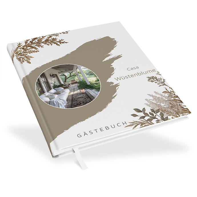 Gästebuch Ferienwohnung - Boho "Earthstroke"
