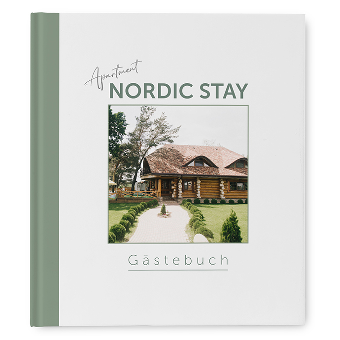 Gästebuch Ferienwohnung - Minimalistisch "Berlin"