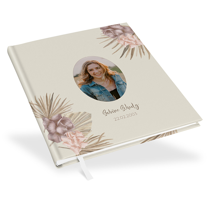 Gästebuch Geburtstag - Boho "Boho Minimal"