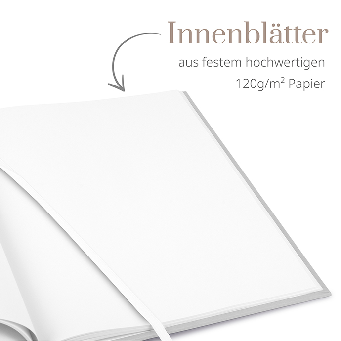 Gästebuch Geburtstag- Minimalistisch "Vienna"